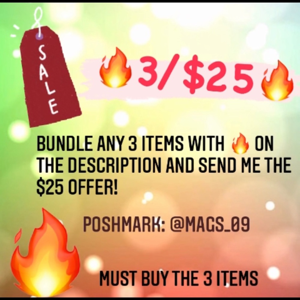 🔥 3/$25
